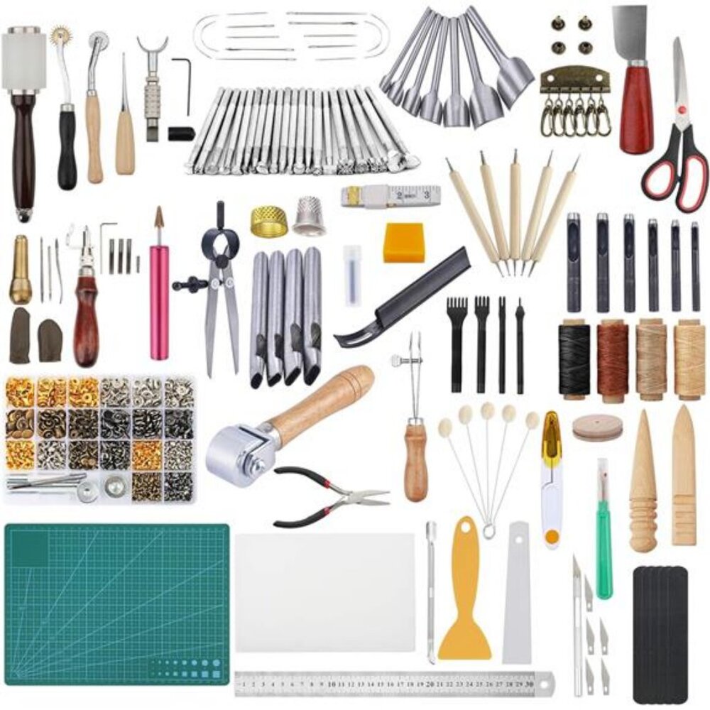 Leather Craft Tools Kit, Leather Working Tools Leather Craft Stamping Tool